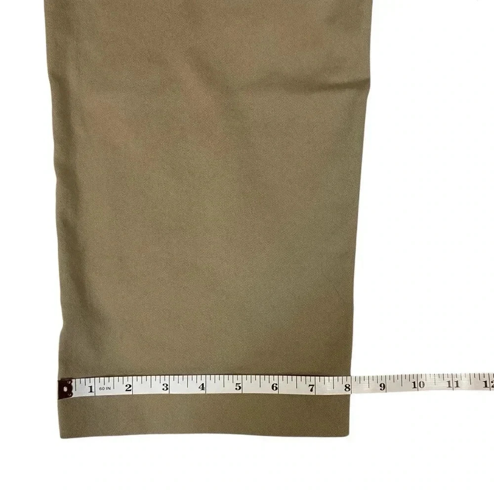 VGT DENNIS Khaki Men's Uniform Pants Front & Back Pockets Size J15 - Picture 13 of 15